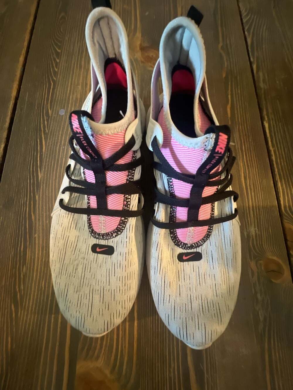 Nike Flex Contact 3 Running Shoes White Pink